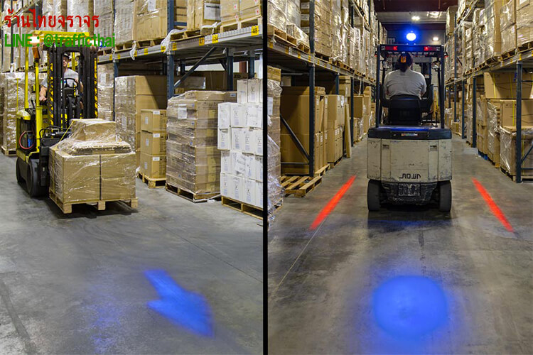 forklift light